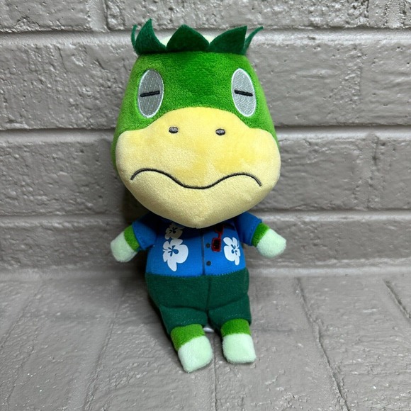 Nintendo Other - Animal Crossing Leaf 9" Nintendo 2015 Plush Kappn Turtle Little Buddy Stuffed